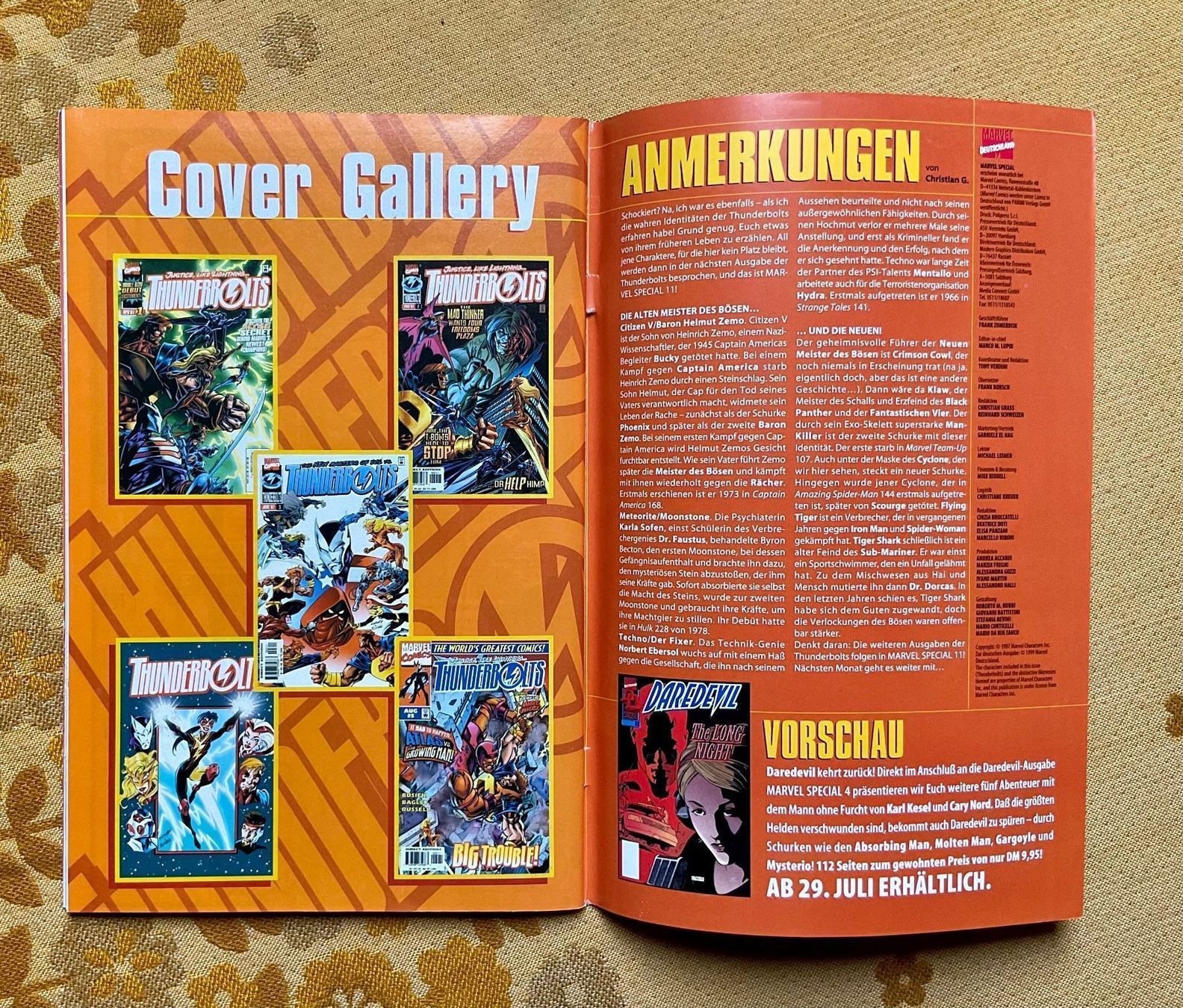 Comics: Marvel Special Heft Nr 8 von 1999 – Gebraucht aus Endingen von nathan05 8