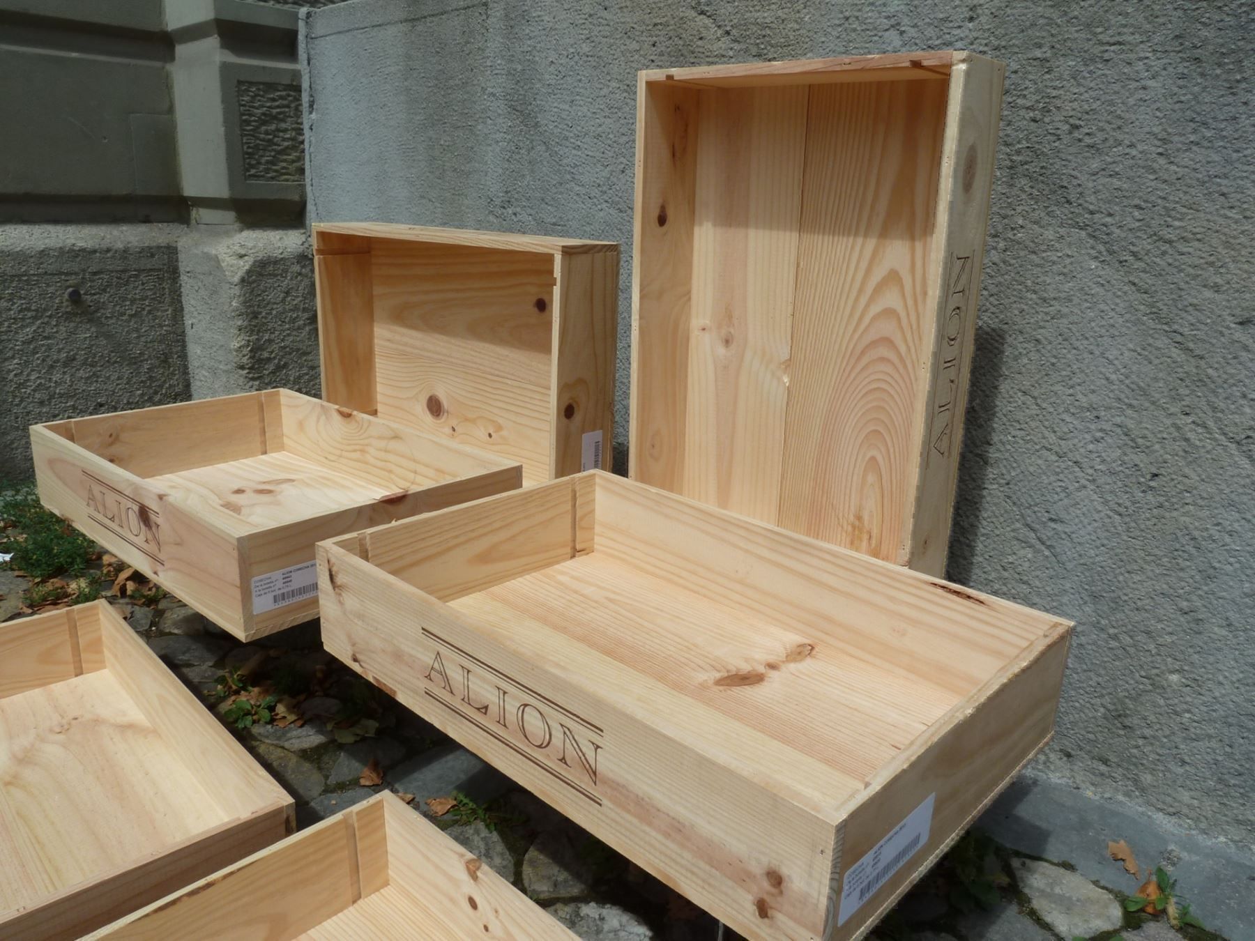 Altro: 1 Stk. flache Weinkiste – Usato da Zürich venduto da atlantis77 1