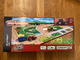 Spielmatte Farm mit 1 kleinem Traktor ab 3 J.