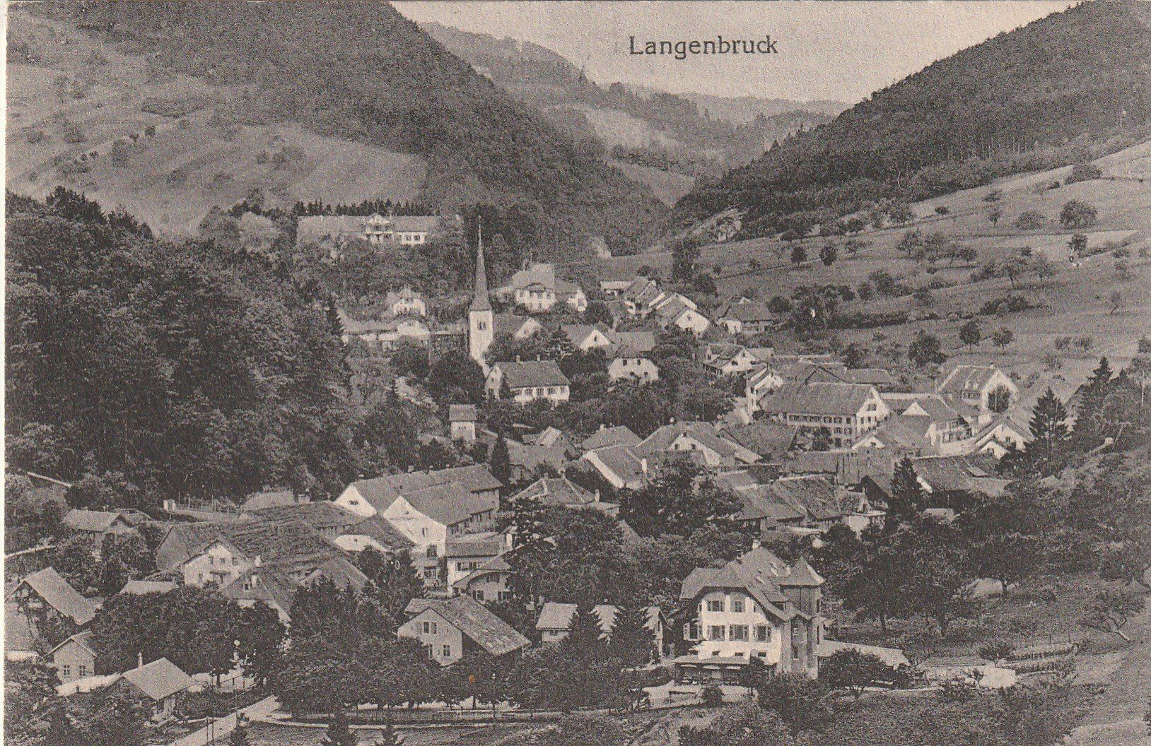 Cartes postales: Langenbruck – D'occasion à Rorschacherberg par fratovi2