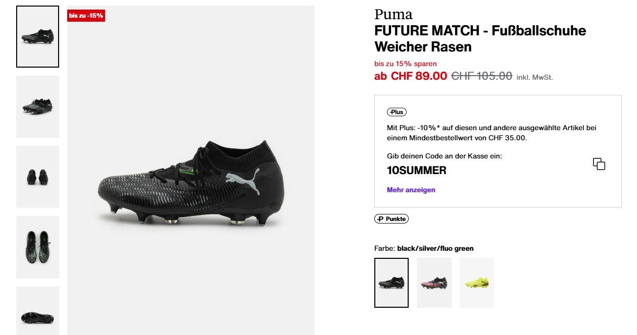 Puma Herrenschuhe: Puma FUTURE MATCH - Fußballschuhe – Neu (gemäss Beschreibung) aus Sins von ann_pr2w 5