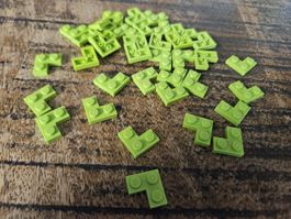 lego 2420 lot de 35 pièces Lime Plate 2 x 2 Corner