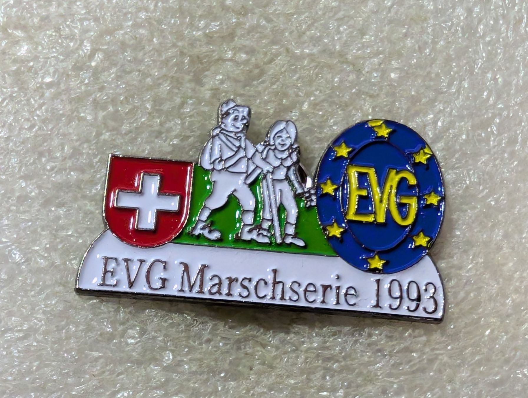 Placchette & Badge: Ansteckpin 220: EVG Marschserie 1993 – Usato da Oppligen venduto da Pin-Fall-Shop