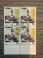 Briefmarken Viererblock Pro Patria 1999 Schiff Uri 90 40