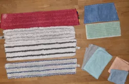 Set Reinigungstücher und Bodenlappen