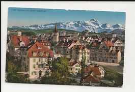 AK ca.1920 Herisau mit Säntis, AA