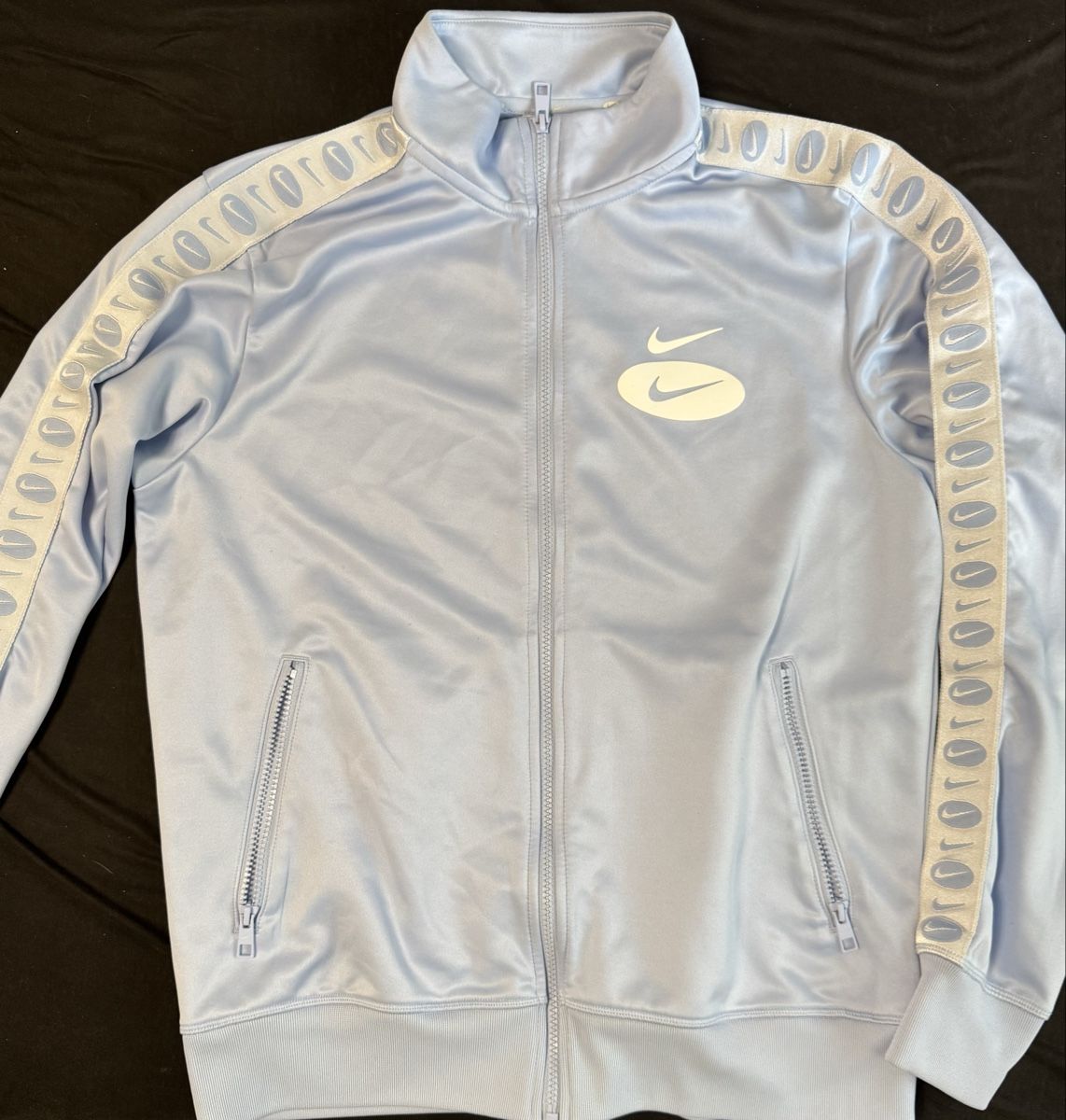 Nike Giacche: Nike Freizeitjacke hellblau Grösse M – Usato da Wittenbach venduto da dan_jzf2