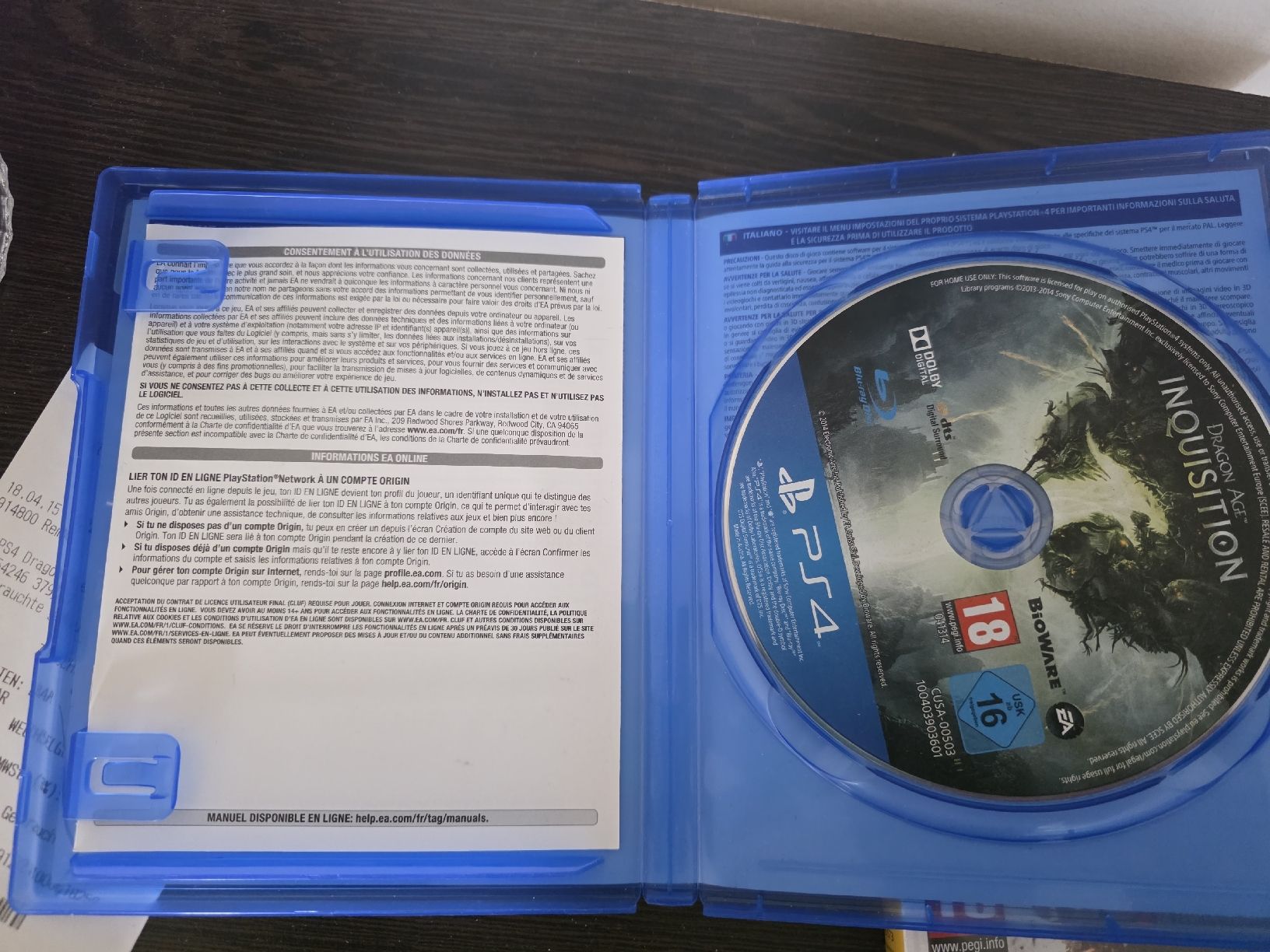 Giochi: The Witcher 3 & Dragon Age Inquisition Deluxe PS4 – Nuovo (secondo la descrizione) da Dietikon venduto da ninuzzo28 2