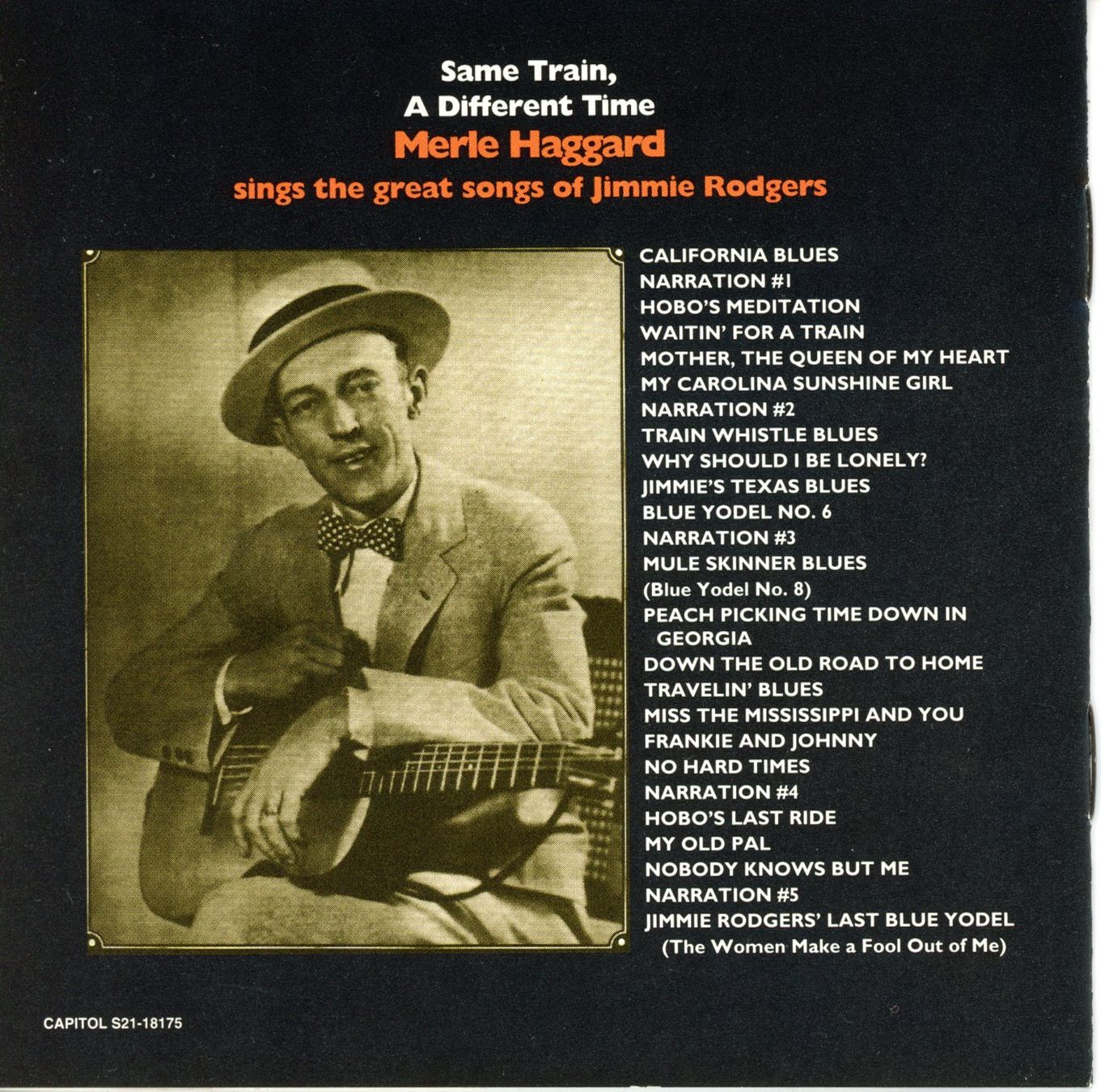 CD: CD - MERLE HAGGARD Same Train, A Different Time (J. Rodgers) – Nuovo (secondo la descrizione) da Morges venduto da evnocha3 1