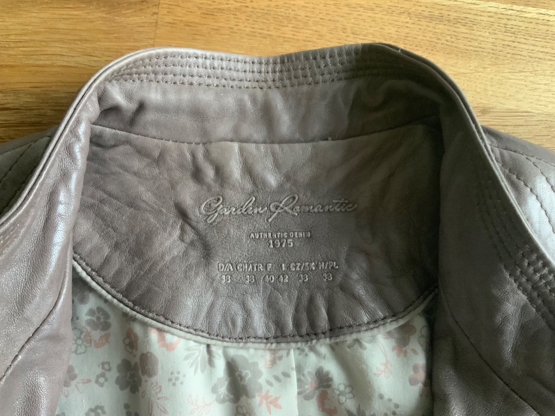 Jacken: Lederjacke braungrau Gr. 38 – Gebraucht aus Grünen von Coia 1