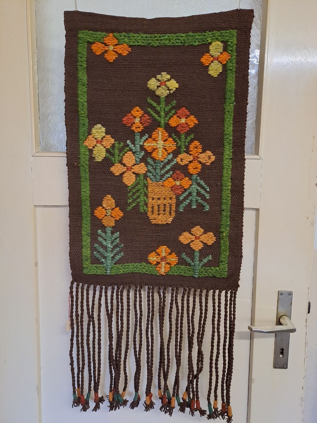 Tapis: Handgeknüpfter Wandteppich 1982 – Neuf (Voir description) à Uznach par Walaylatiere