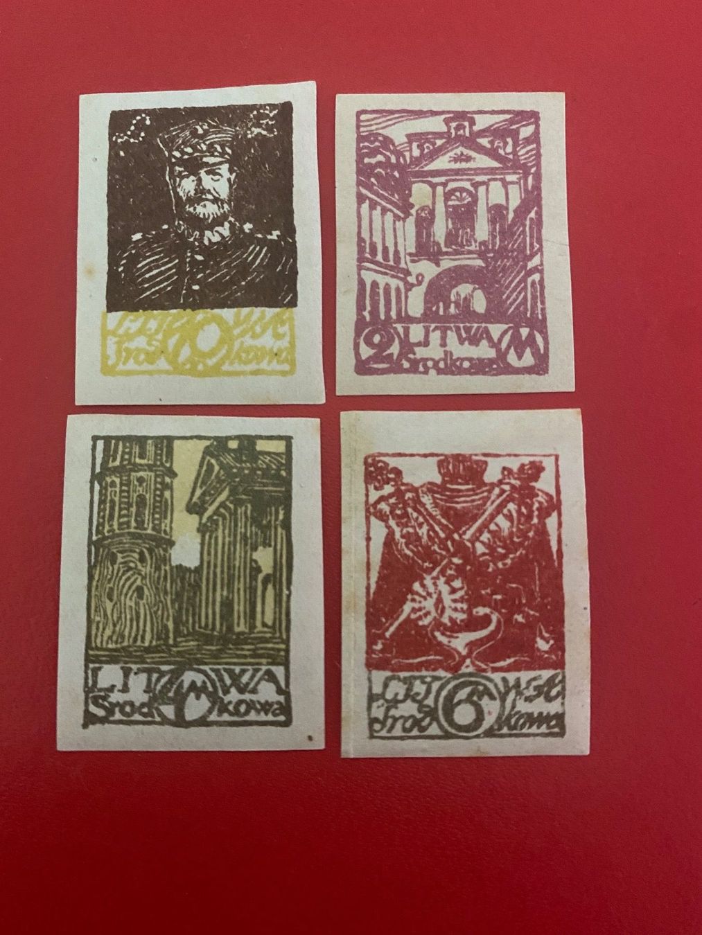 Alle Briefmarken: Timbres - Lituanie – Defekt aus Petit-Lancy von Solcarm