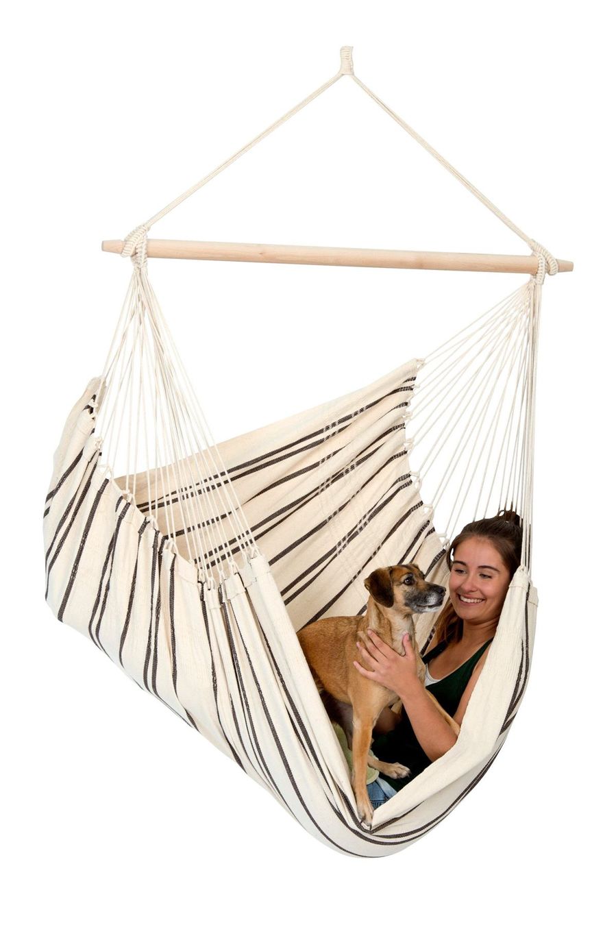 Poltrone pensili da giardino: Amazonas Brasil cappuccino Hängesessel a – Nuovo e nell'imballaggio originale da Tulln venduto da HaengemattenShop 7