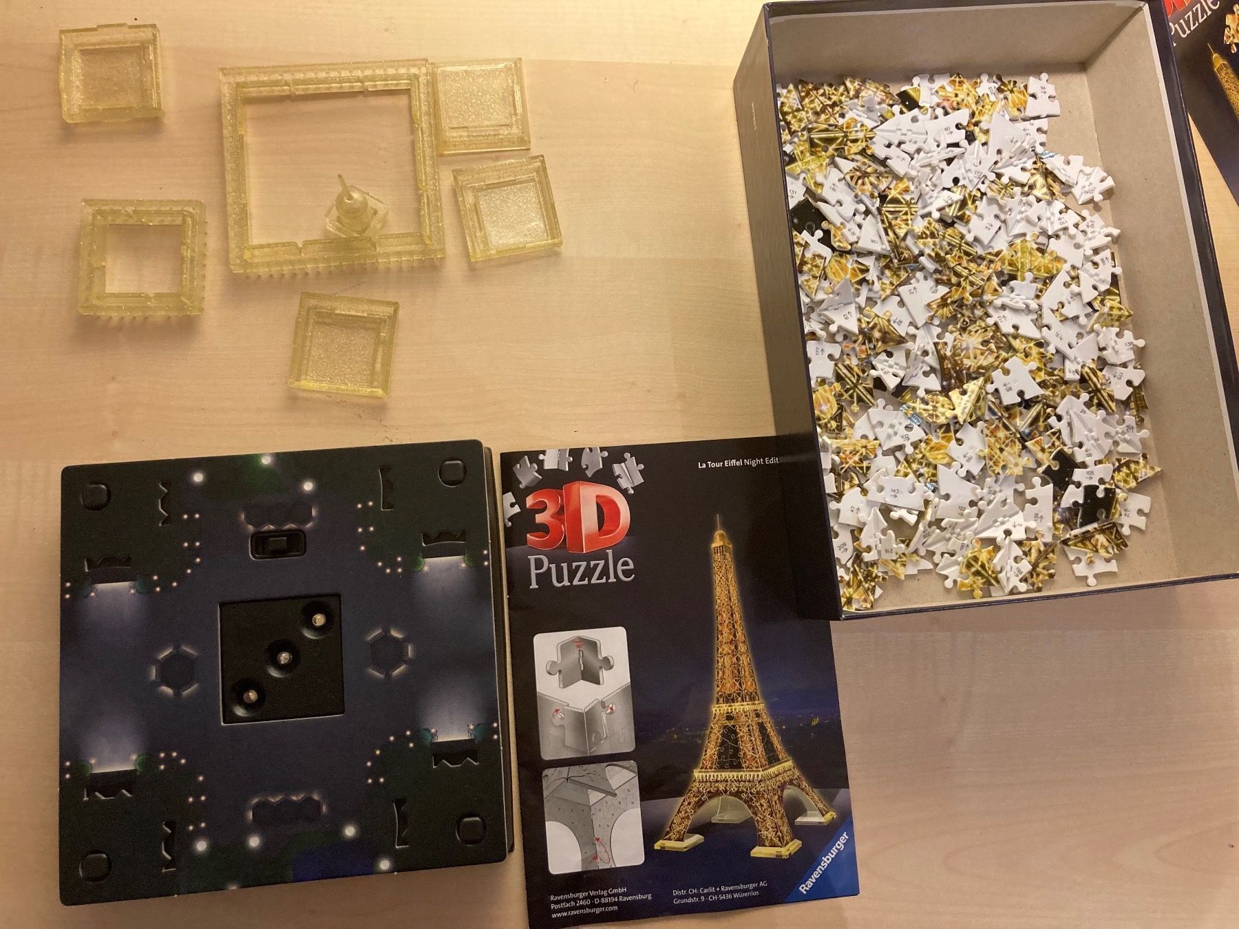 Puzzles: 3 -D Puzzle Eiffelturm – Gebraucht aus Sargans von Pacor 2