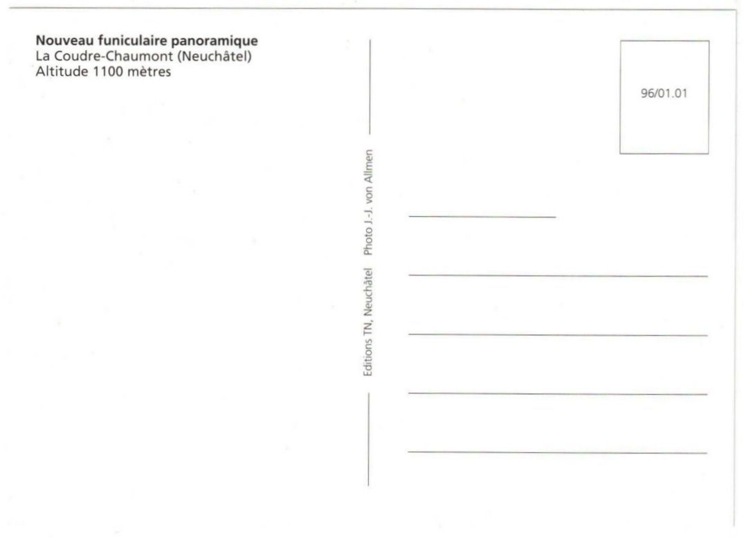 Cartoline postali: Chaumont - Standseilbahn – Usato da Binningen venduto da Mountainrider 1