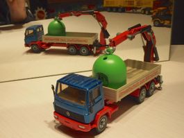 Mercedes Pritschenwagen Umweltschutz - Siku