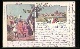 Litho Payerne, Teilansicht, Reine Berthe