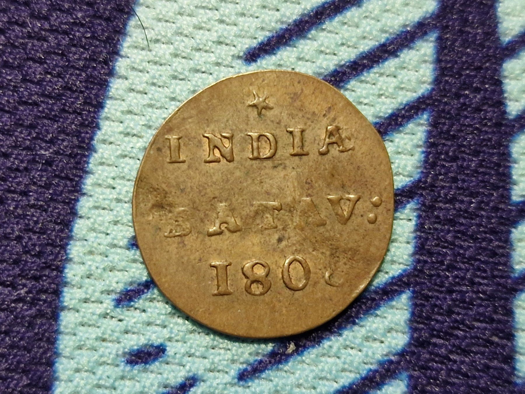 Tutti le monete: India Vatavia 1808. – Usato da Zürich venduto da Moreira01 2