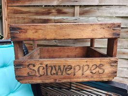 Schweppes Harasse Holzbox original, für Liebhaber / Sammler