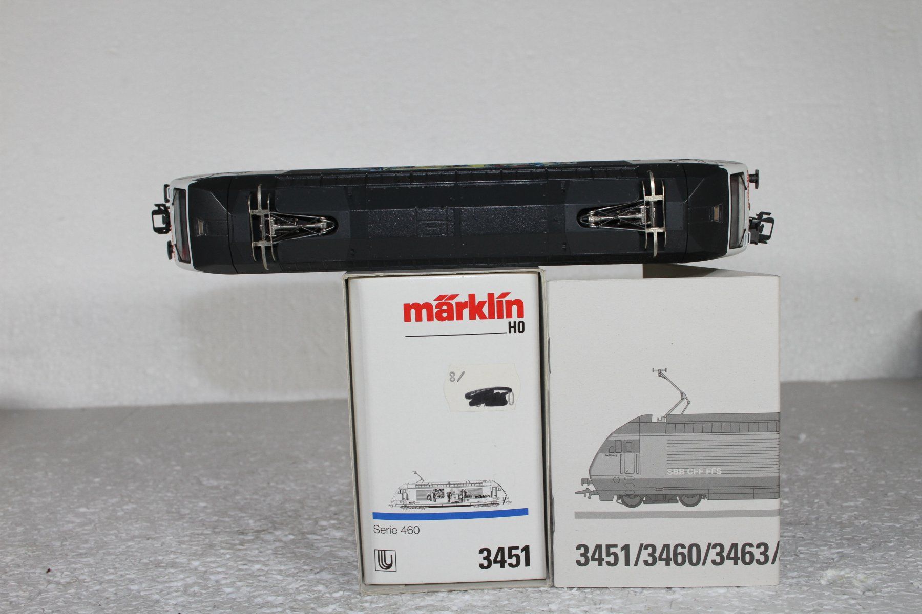 Märklin Modellini di ferrovie: Märklin 3451 SBB Re 460 Heizer – Usato da Triesen venduto da gleis8 6