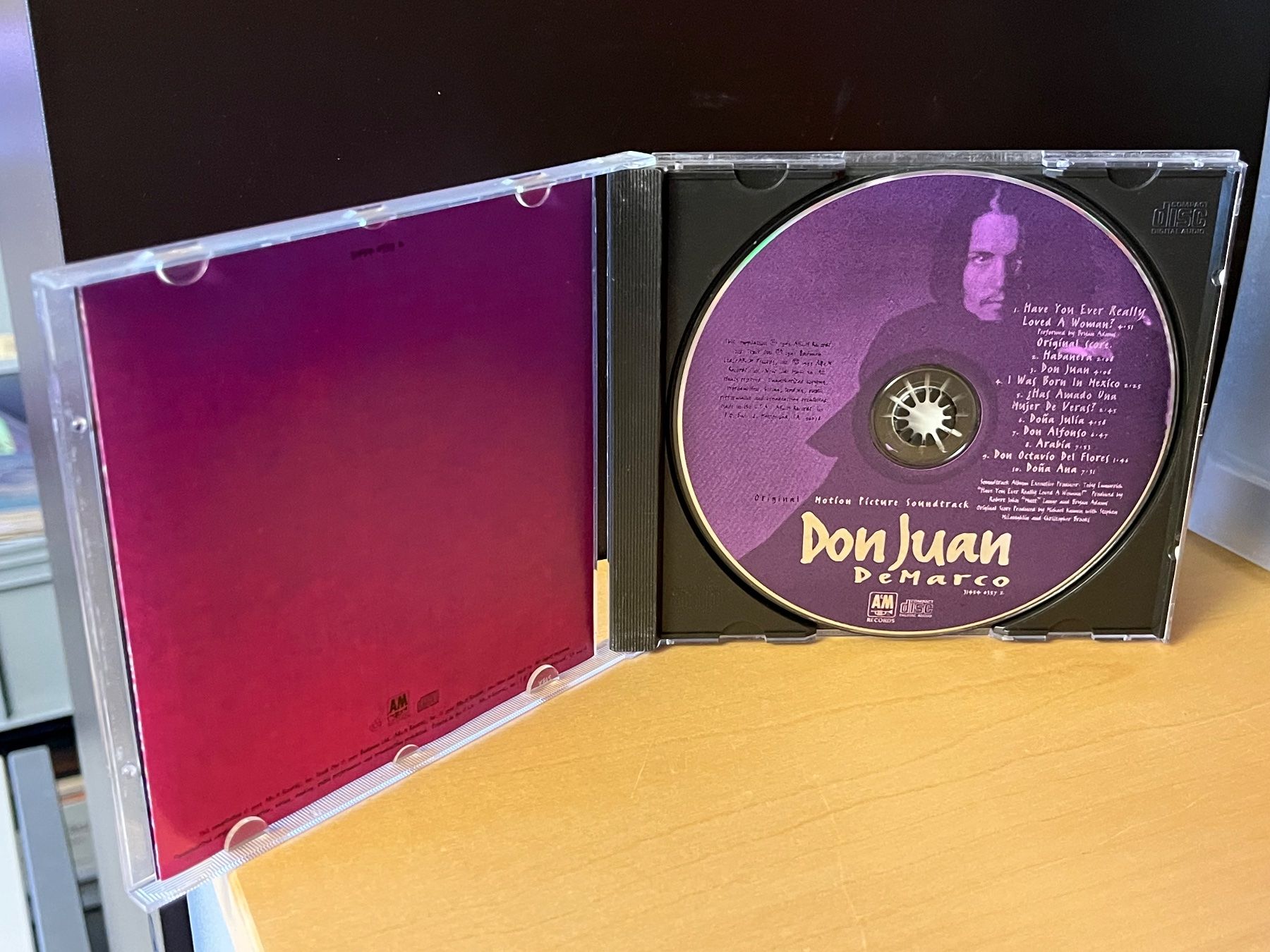 CD: Michael Kamen - Don Juan DeMarco - SR13 – Usato da Küsnacht ZH venduto da Internetradio 2