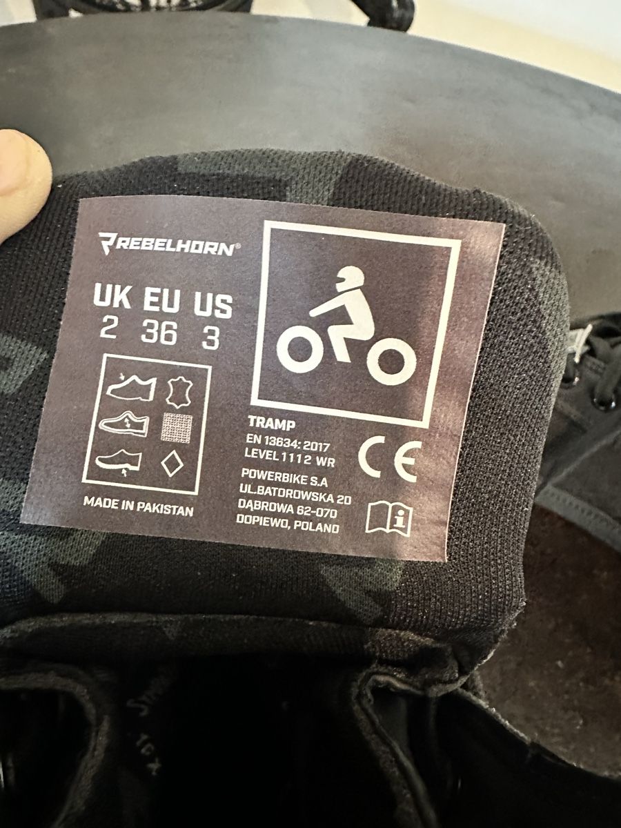 Scarpe da uomo: Motorrad-Schuhe Gr. 36 – Nuovo (secondo la descrizione) da Galmiz venduto da CoMa72 3