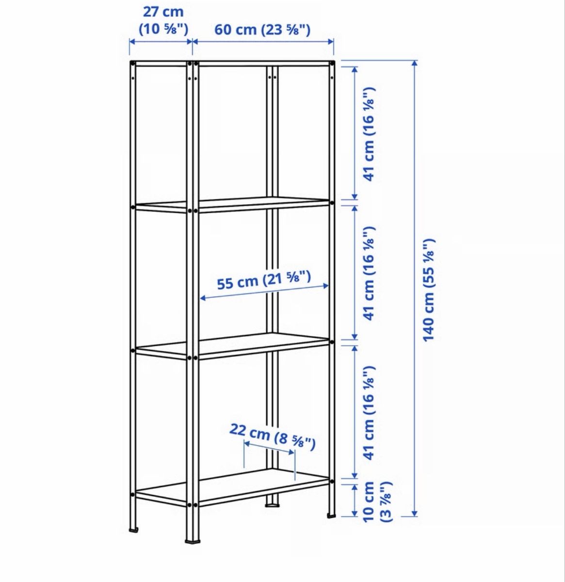 Ikea Scaffali: 2x HYLLIS Regal - IKEA – Usato da Ittigen venduto da bsf_tne3 2