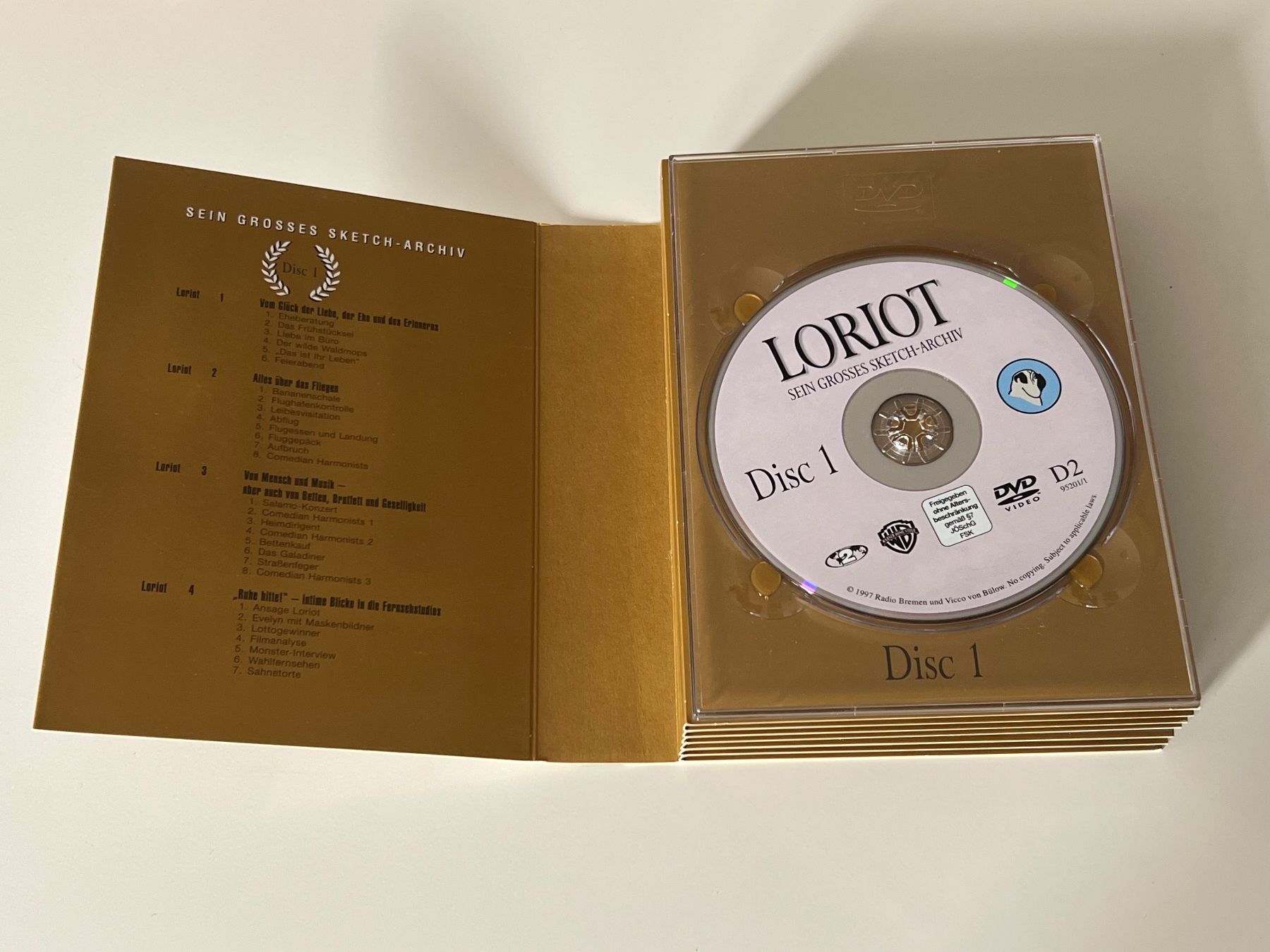 Tutti i DVDs: Loriot - Gesamtausgabe - DVD Box – Usato da Altstätten SG venduto da sheamus 4