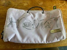 Kosmetiktasche / Necessaire Paris-Motiv NEUwertig aber ALT