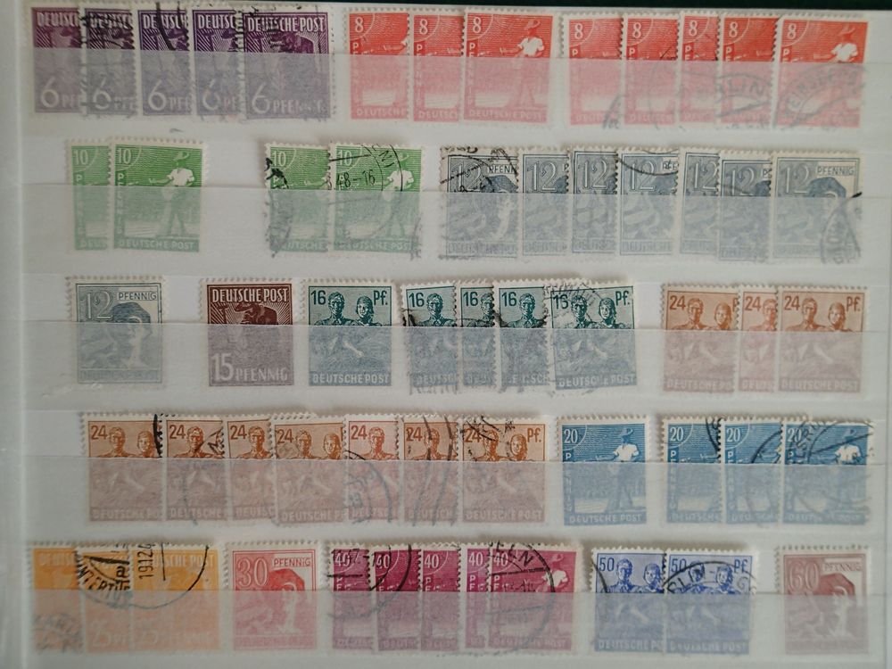 Allemagne - Zone AAS - 1946-1948 - collection 311 timbres 5