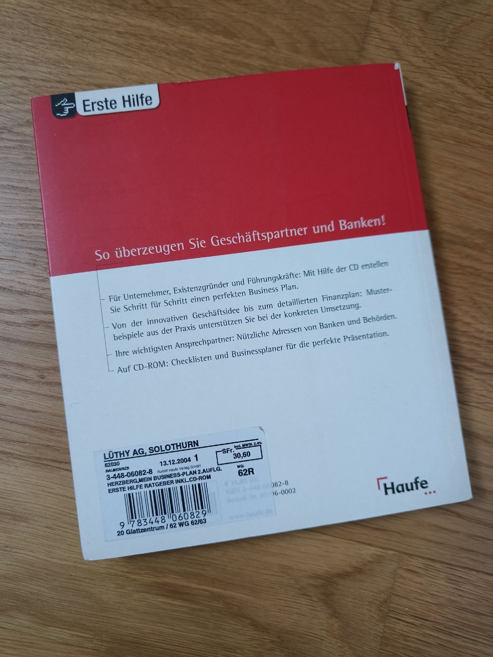 Libri: Mein Business Plan mit CD – Nuovo (secondo la descrizione) da Dietlikon venduto da Dietlikon_Verkauf 1