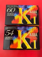 2 AXIA K1 54 und 60 Audio Kassetten sehr selten original!