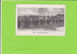 Bâle. Vieux pont du Rhin
