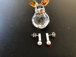 Stab-Perlohrstecker 925 Silber