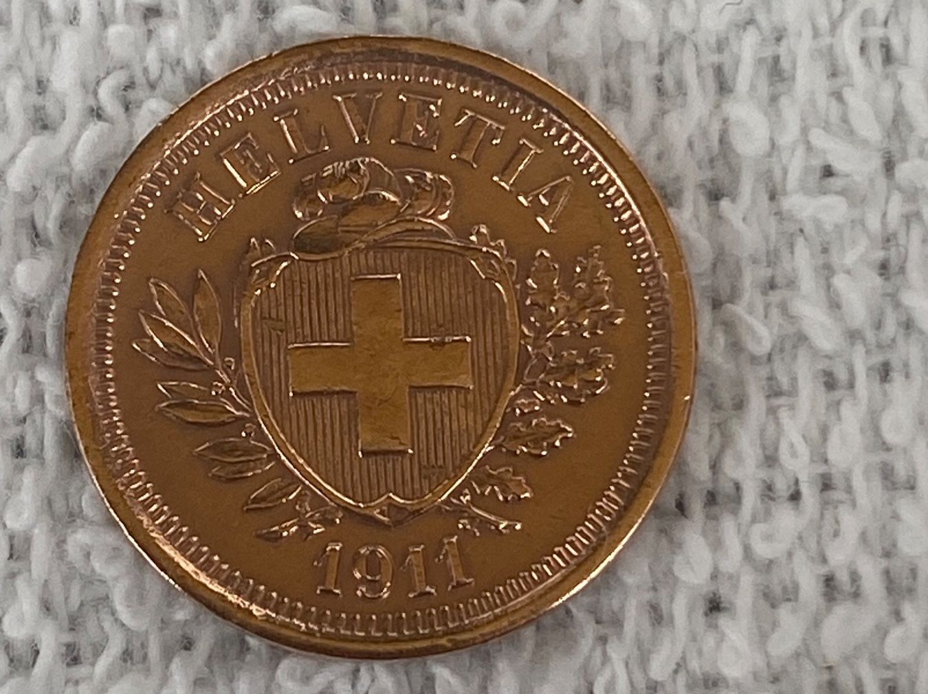 Tutti le monete: 1 centime/rappen 1911 – Usato da Nyon venduto da Ilmi09