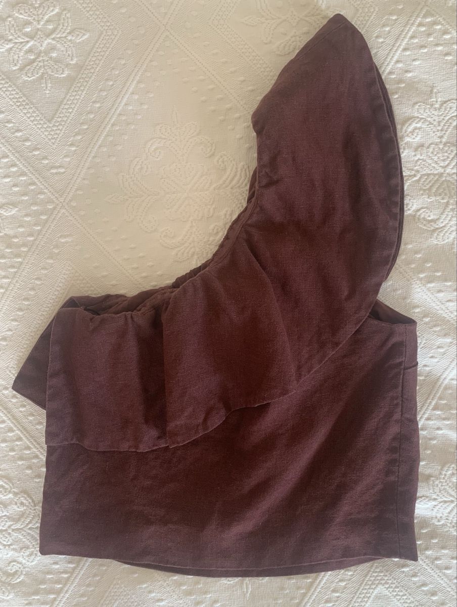 Sezane Tops: Sézane One-Shoulder-Oberteil aus 100% Leinen – Neuf (Voir description) à Zürich par p_q7q_nichtraucher 4