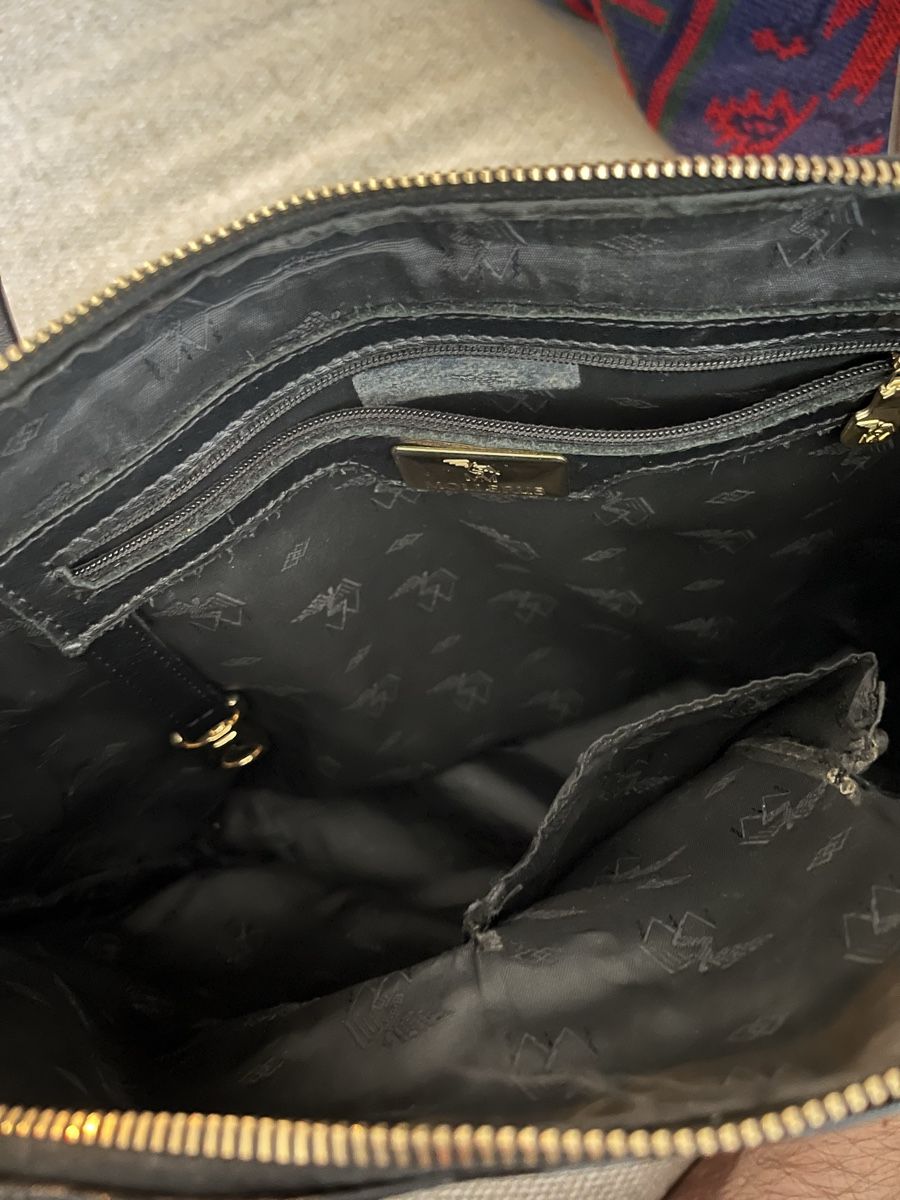 Maison Mollerus Taschen für Damen: Maison Mollerus Handbag Black Logo Pattern  – Gebraucht aus Lausanne von Danash 6