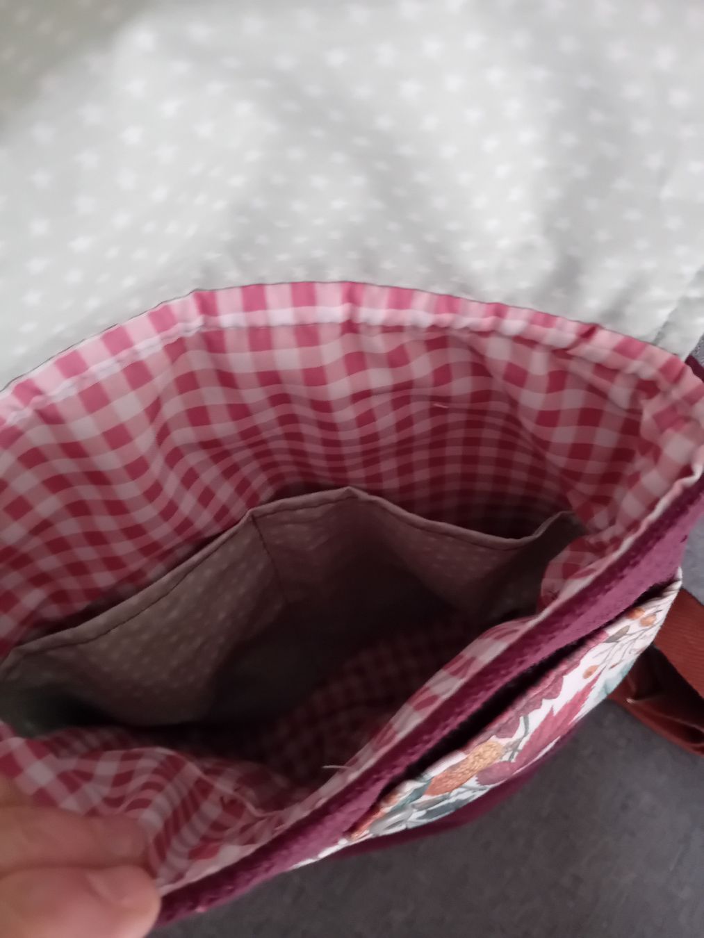 Sacs à dos: Kleiner Rucksack Blumenmuster neuwertig – Neuf (Voir description) à Burgdorf par carodesign1 2