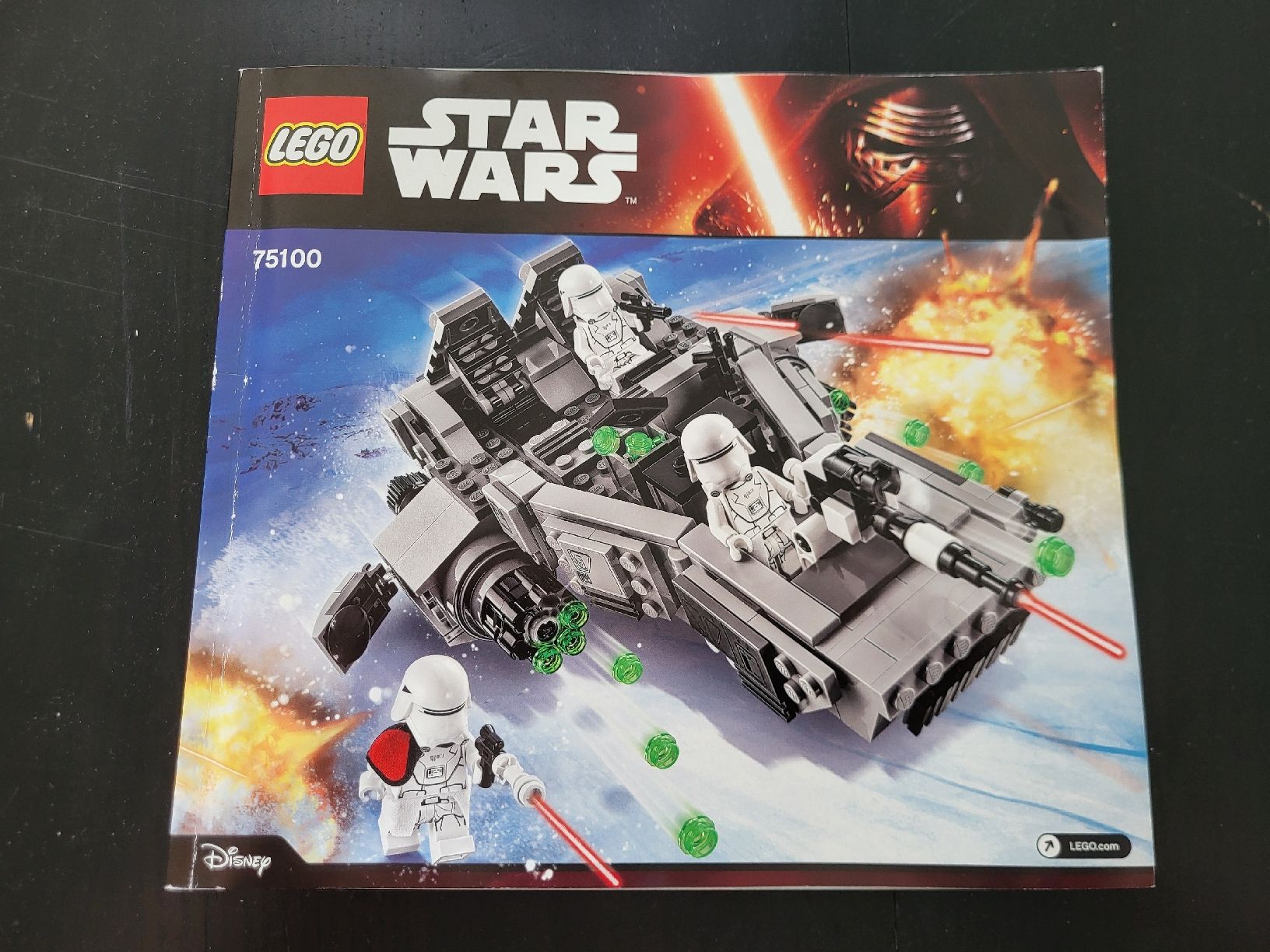Lego Spielzeuge: LEGO Star Wars - 75100 - First Order Snowspeeder komplett – Gebraucht aus Aarau Rohr von torgath
