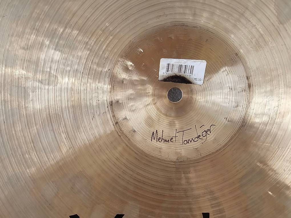 Strumenti musicali: Istanbul Mehmet Sultan Medium Crash 16" – Usato da Schaffhausen venduto da wch24 3