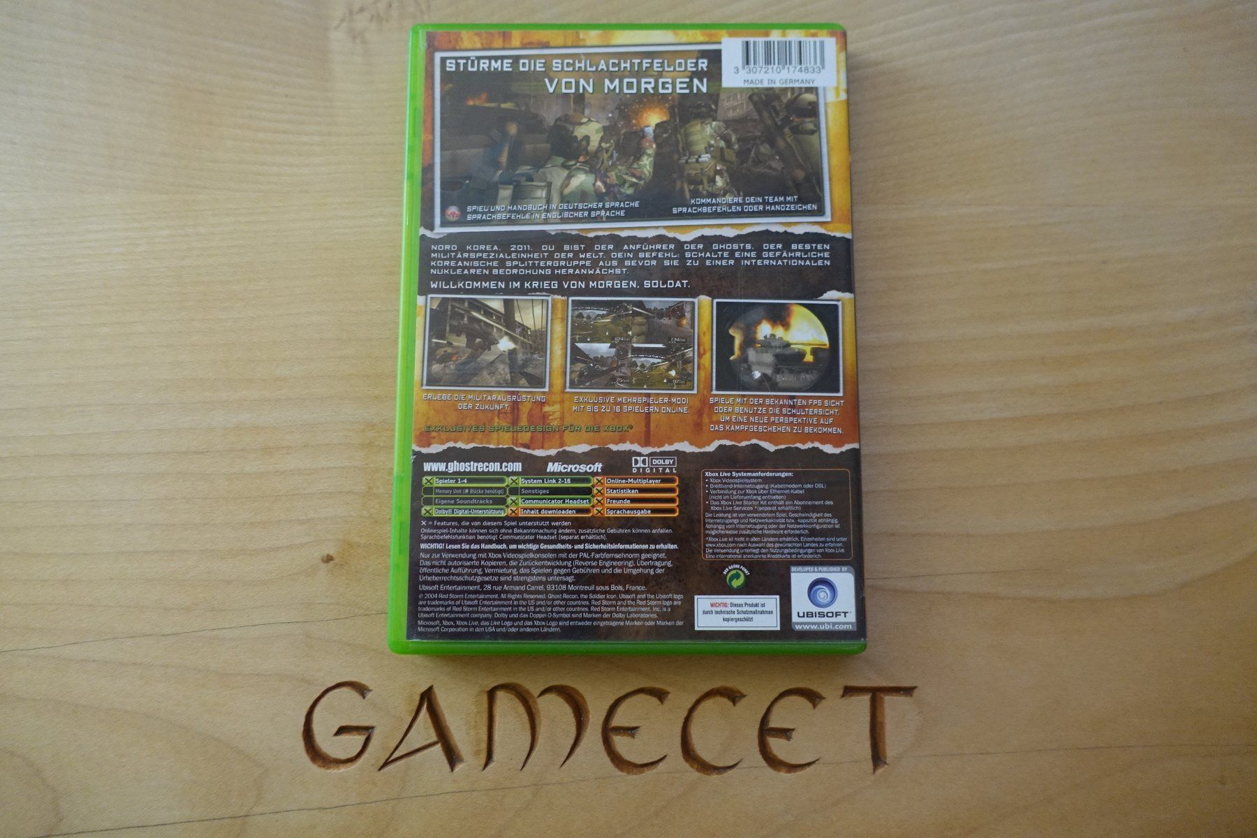 Microsoft Spiele: Tom Clancy's Ghost Recon 2 – Gebraucht aus Steinach von Gamecet 2