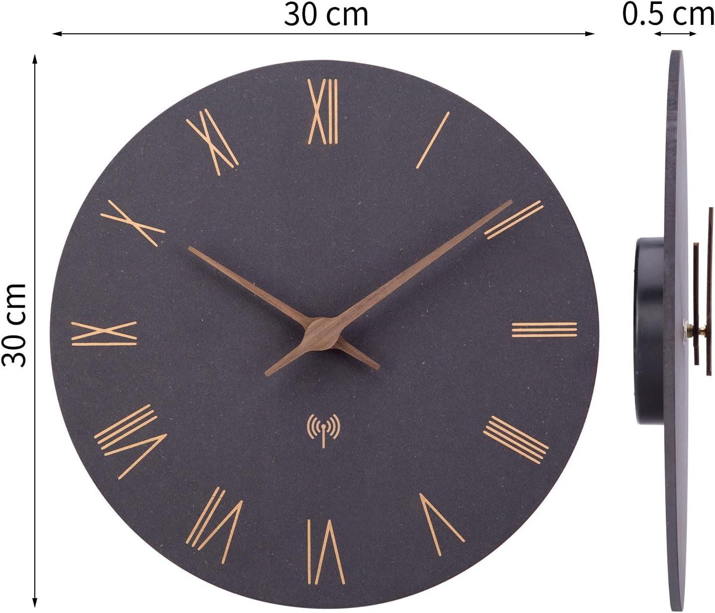 Orologi da terra & Orologi da parete: Funkuhr Ohne Tickgeräusche 30cm – Nuovo e nell'imballaggio originale da Nuglar venduto da SaleRitter 2
