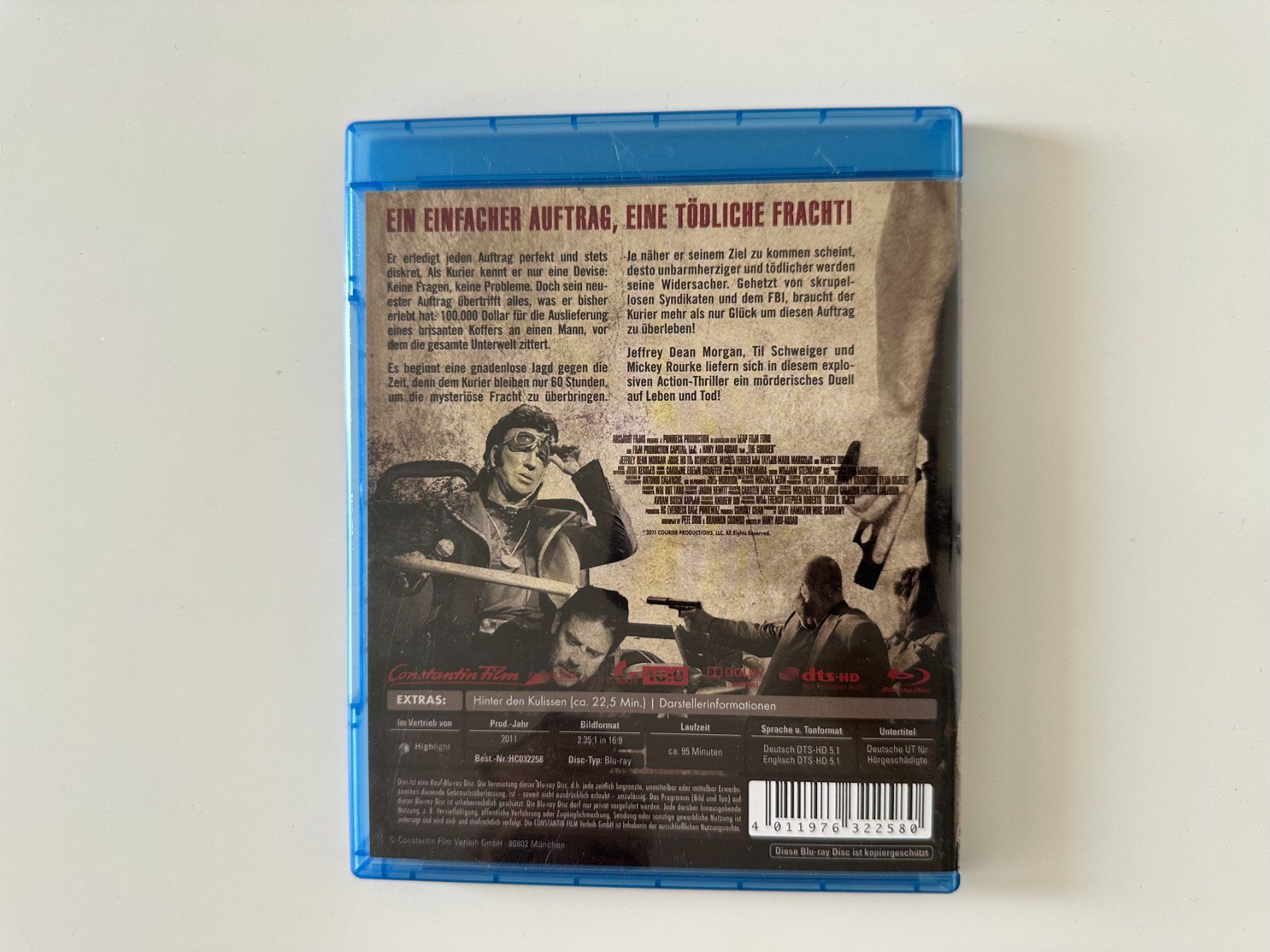 Tutti i DVDs: The Courier Blu-ray, DE ENG – Nuovo (secondo la descrizione) da Couvet venduto da Aura_aura 2