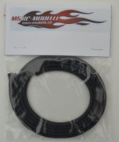 Geflechtschlauch 5-10mm 1Meter Schwarz