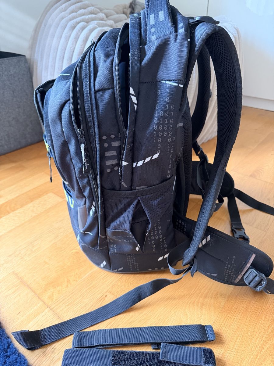 Satch Zaini: Satch Pack Schulrucksack Ninja Matrix Swap – Usato da Basel venduto da dgrauwiler 3
