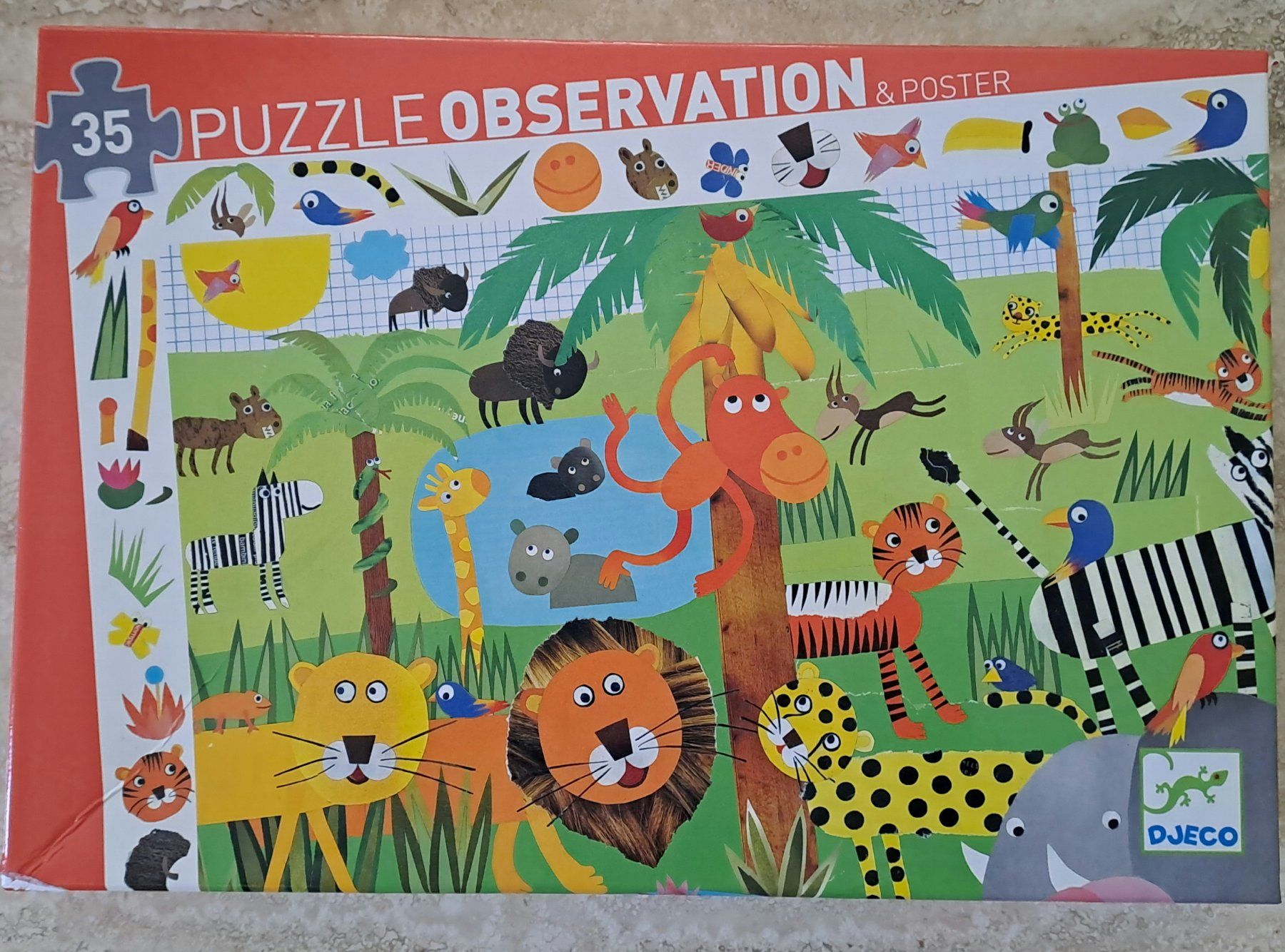 Puzzle: Puzzle de 35 pieces observation  Dimension 61x38 cm – Nuovo (secondo la descrizione) da Le Noirmont venduto da sportboutique