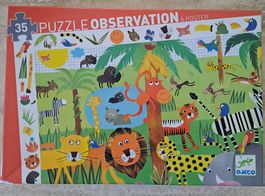 Puzzle de 35 pieces observation  Dimension 61x38 cm