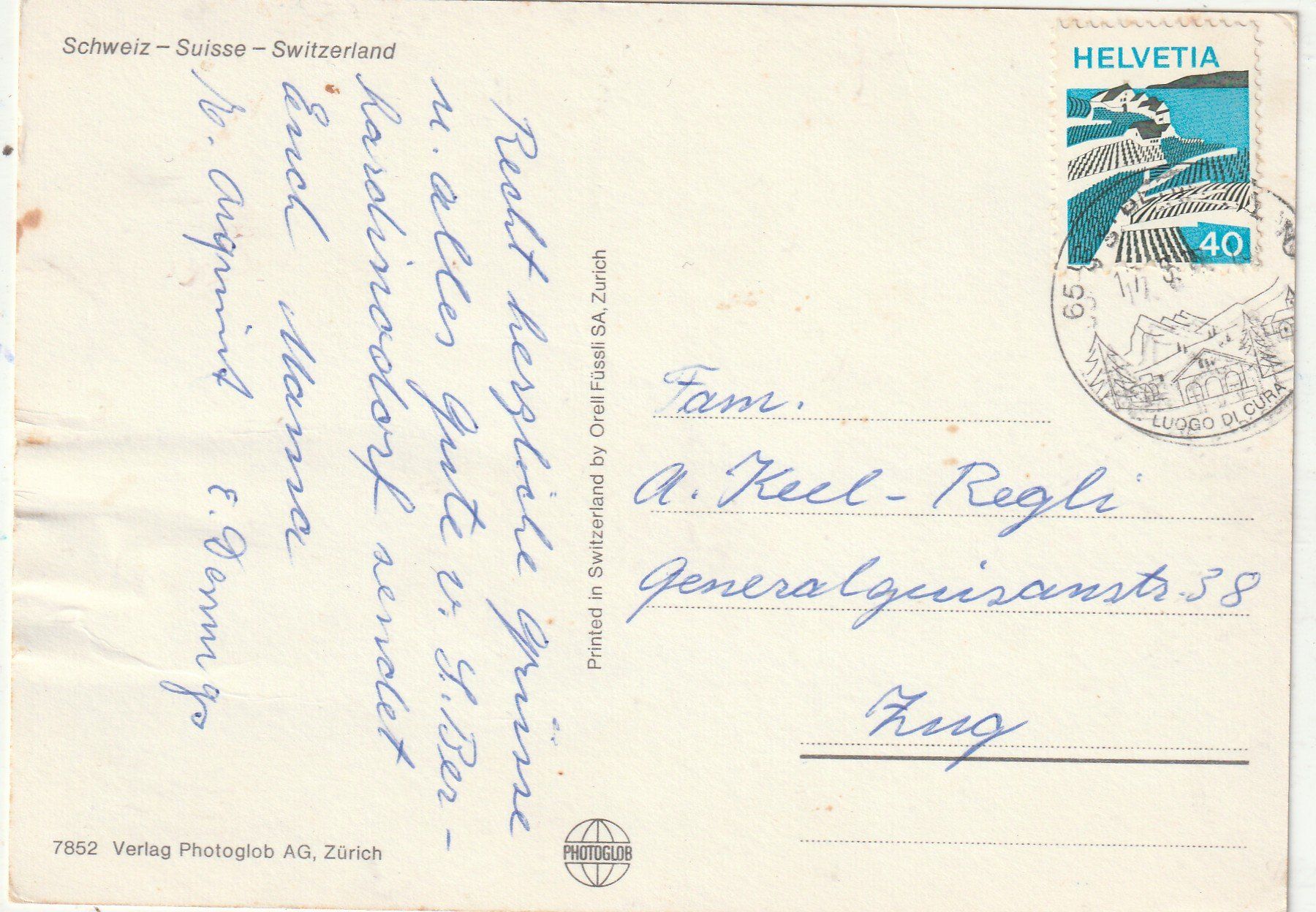 Cartoline postali: San Bernardinorout MBK – Usato da Lumbrein venduto da made02 1