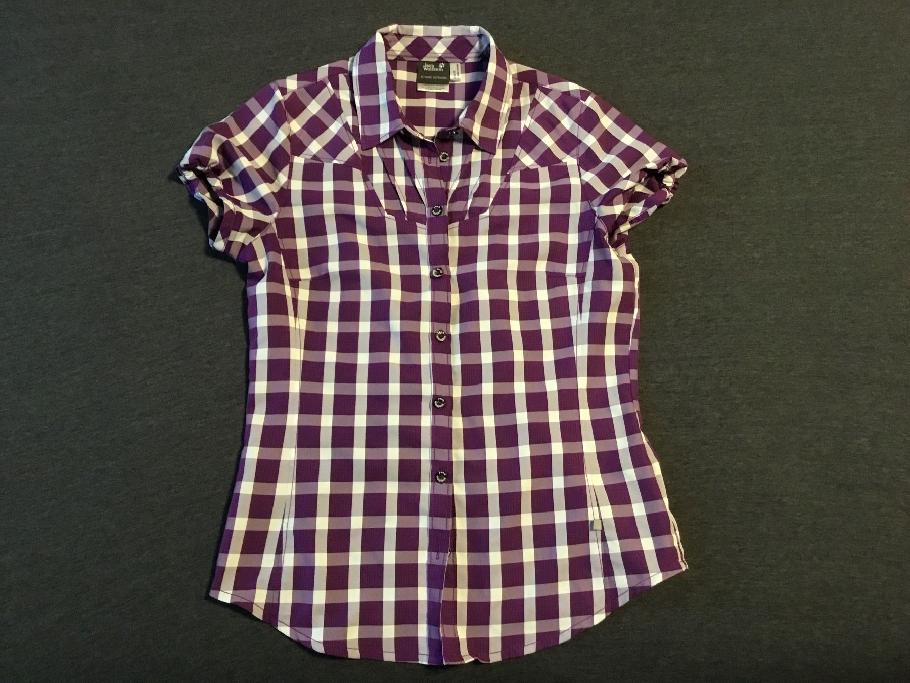 Jack Wolfskin Camicette: Jack Wolfskin Wander Bluse, Women, Gr. 40 – Usato da Chur venduto da Jacky17