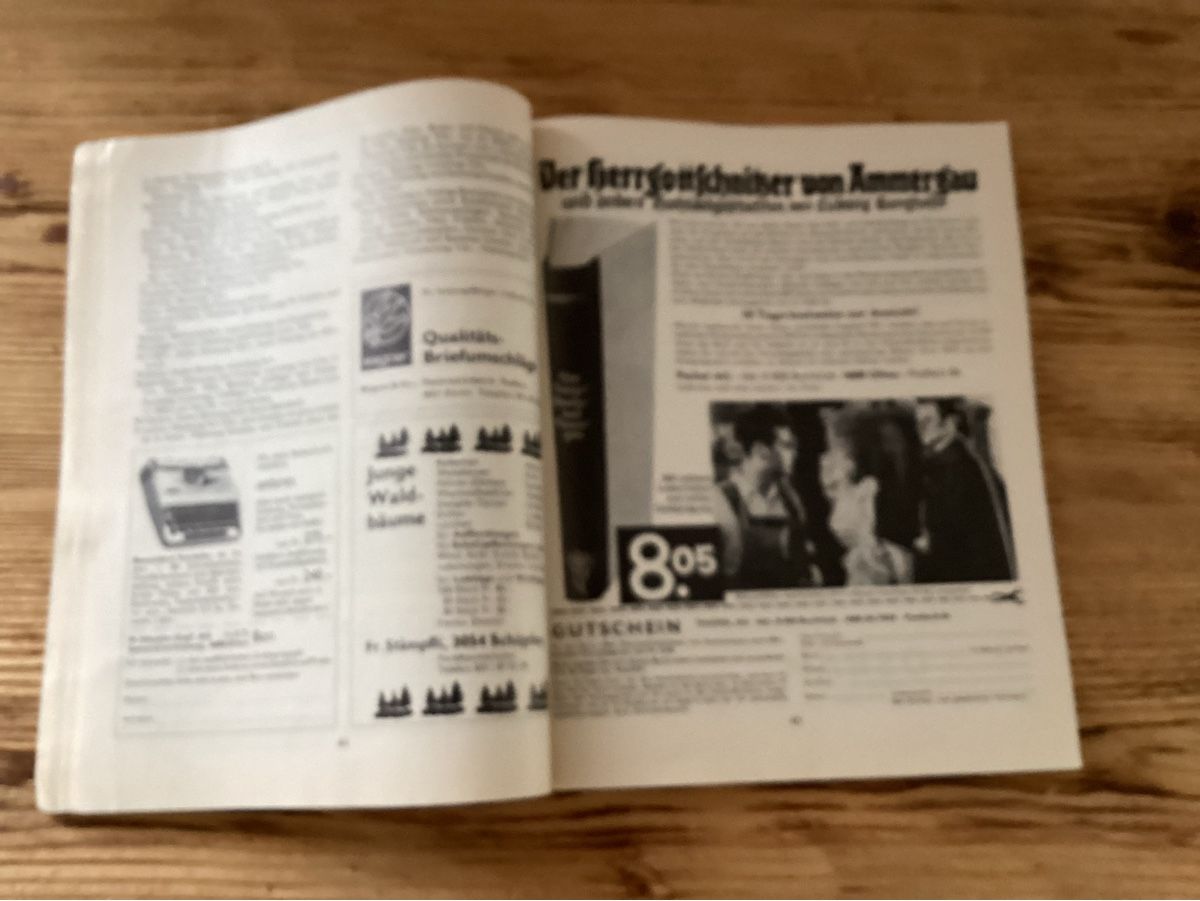 Calendari: Hinkende Bot, Jahreskalender 1972 – Difettoso da Wassen UR venduto da SABDOM 2